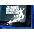 Zombie Outbreak Biohazard The Walking Dead Funny Novelty Car Bumper Window Sticker Decal