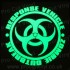 Zombies Response Unit Glow in the Dark Luminescent Sticker Decal