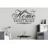Home Sweet Home Custom Sizes Small to Large Quotes Phrases Bedroom Kitchen Living Room Lounge DIY Wall Art Decorative Decoration Decor Vinyl Die Cut Sticker Decal ref:020