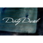 Dirty Diesel Signature Style Car Window Bumper Custom Sticker Decal