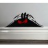 Funny Peeping Evil Monster Wall Car Bumper Sticker Decal ref:5