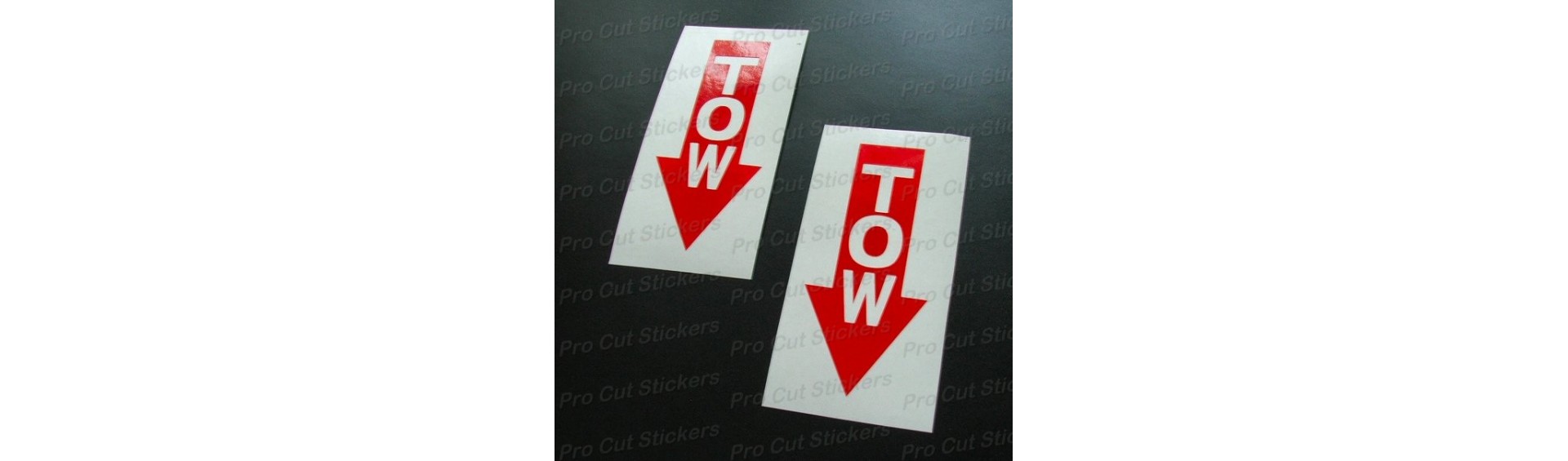 TOW Stickers