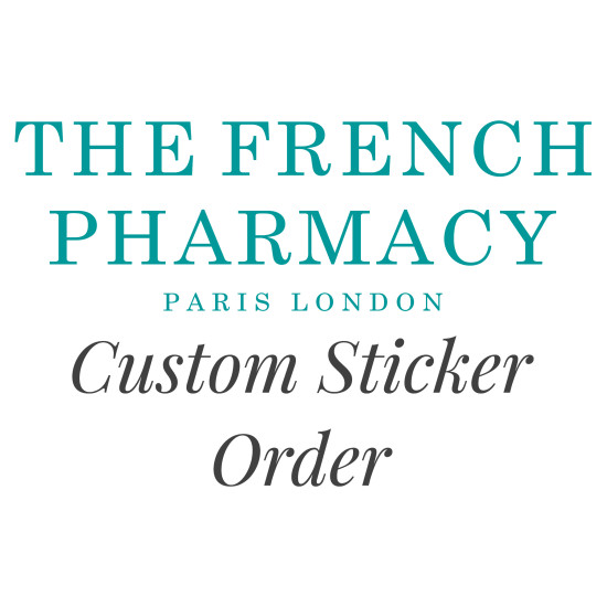 The French Pharmacy Custom Sticker Order